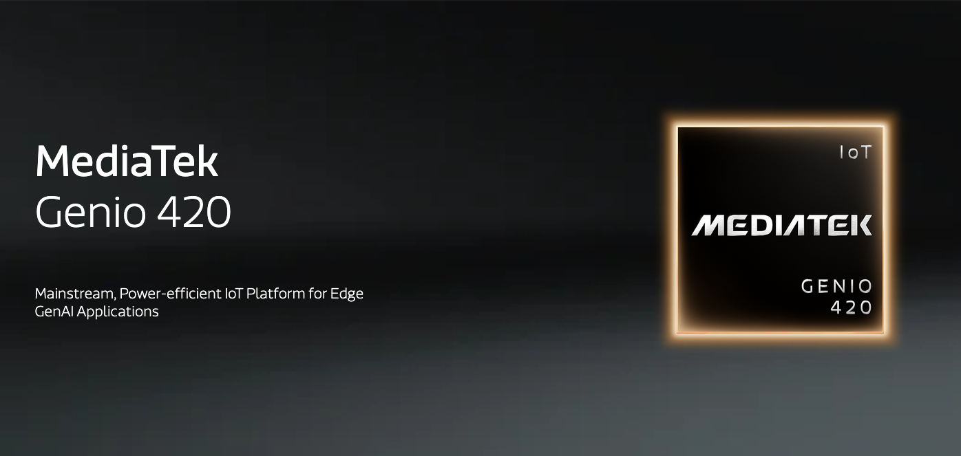 MediaTek推出新一代 MediaTek Genio智能物联网平台